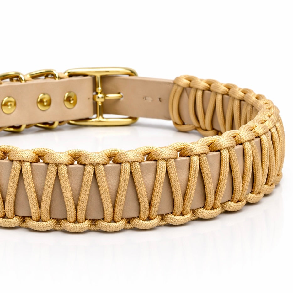 Halsband Cobra Knot | Ivory Dune